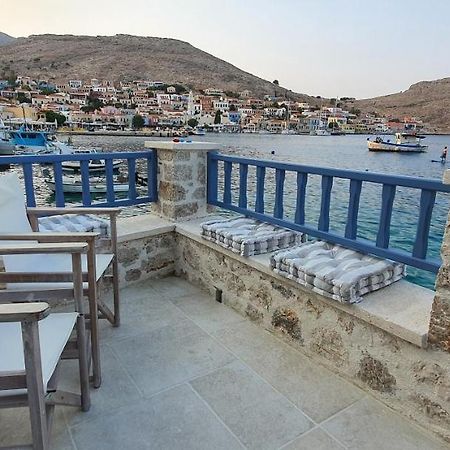 Halki Sea Breeze - A Waterfront Villa Chalki Town Exterior foto