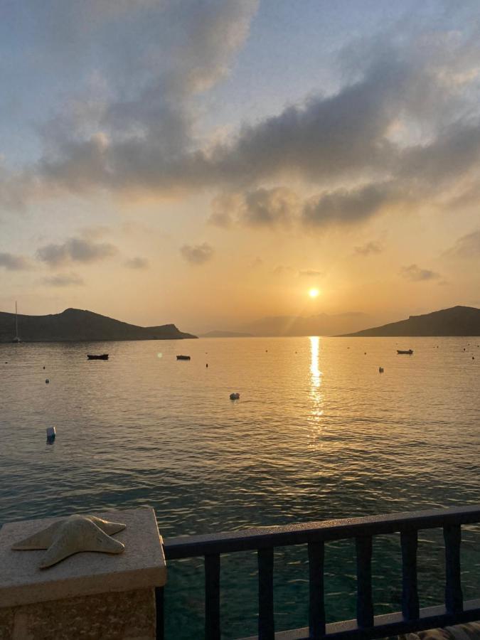 Halki Sea Breeze - A Waterfront Villa Chalki Town Exterior foto